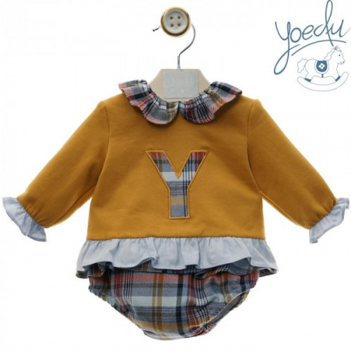 SUDADERA VOLANTE MOSTAZA+...