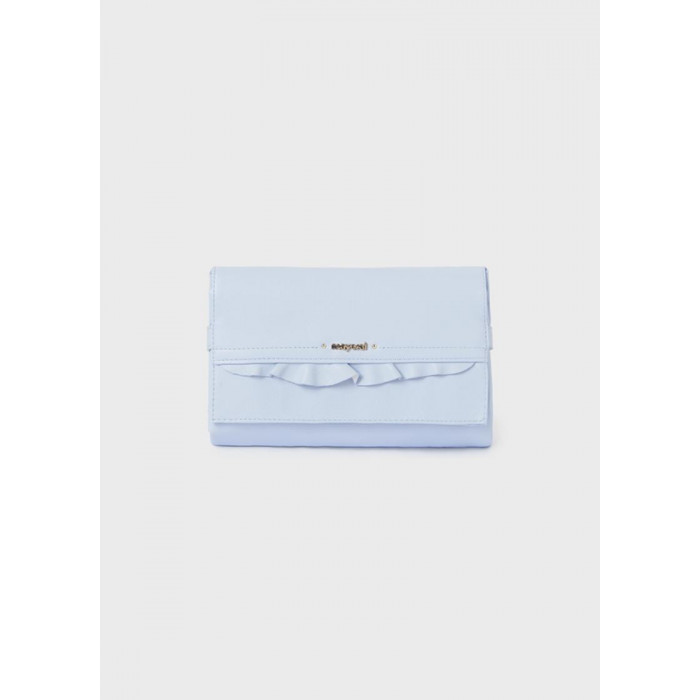 CAMBIADOR PIEL VOLANTES CELESTE MAYORAL