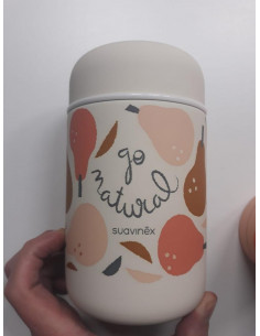 TERMO SOLIDOS 400CC FRUIT BEIG