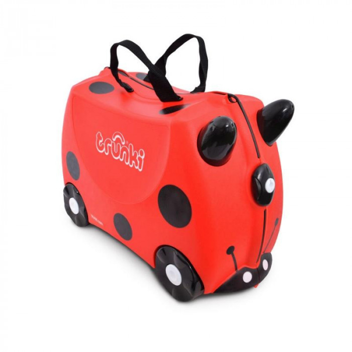 MALETA TRUNKI  HARLEY MARIQUITA ROJO