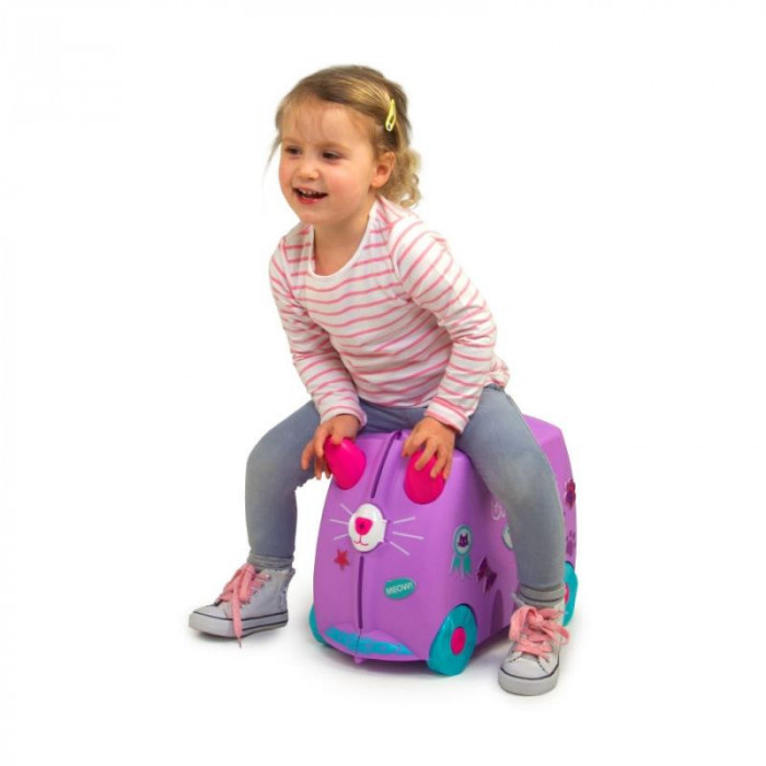 MALETA TRUNKI CASSIE LA GATTITA LILA