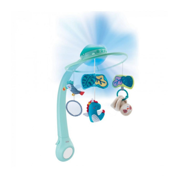 MUSICAL CUNA 3 EN 1 PROYECTOR AZUL