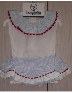 CAMISA S/M+BRAGA VOLANTE...