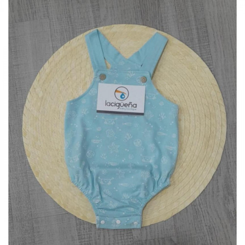 RANITA S/M ALGODON CRABS VERDE