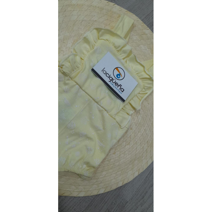 PETO VOLANTE S/M CRABS AMARILLO