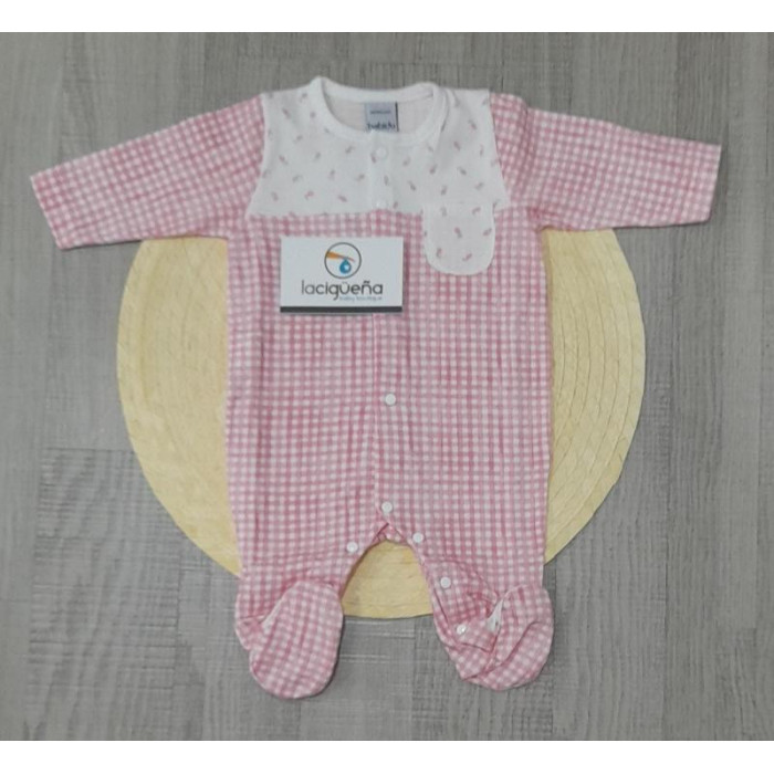 PELELE ALGODON M/L ABIERTO LEMONS ROSA