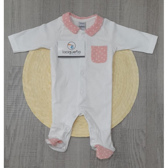 PELELE ALGODON M/L ABIERTO BLA...