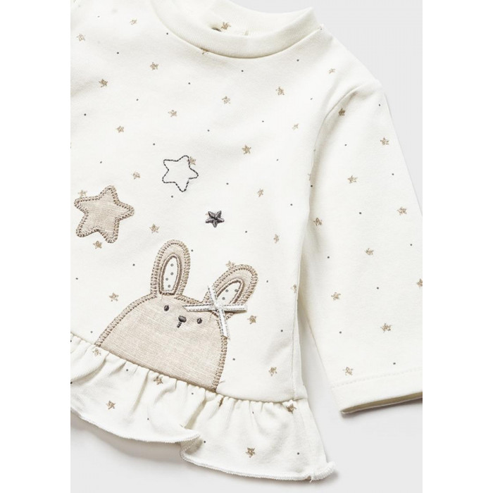 CONJ.2P ALGODON M/L ESTRELLITAS OSITO...