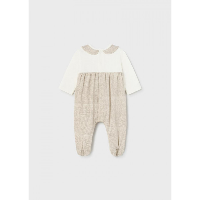 PELELE ALGODON M/L TOPO PEQUEÑO CAMEL...