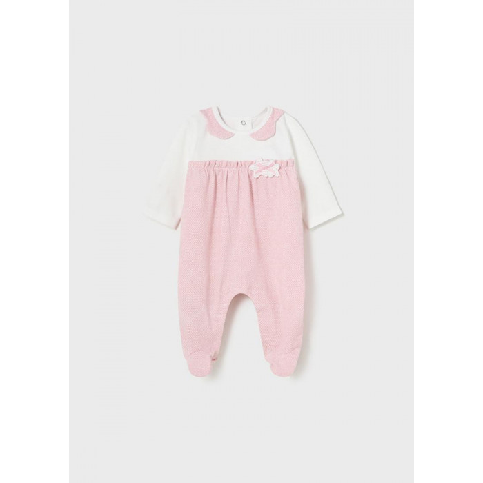 PELELE ALGODON M/L TOPO PEQUEÑO ROSA...