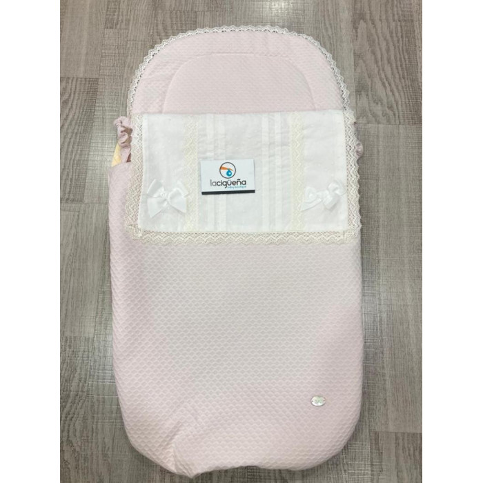 COLCHA COCHE COVA ROSA EMP BEIG