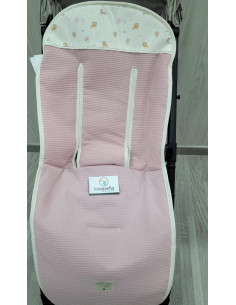 FUNDA SILLA RECTA SAFARI ROSA