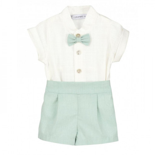 CAMISA M/C BEIG PAJARITA...