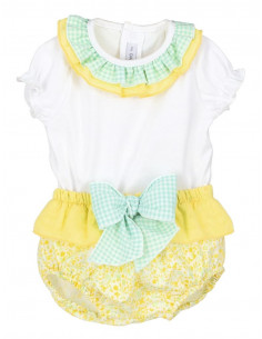 CAMISETA M/C NIÑA+BRAGA...