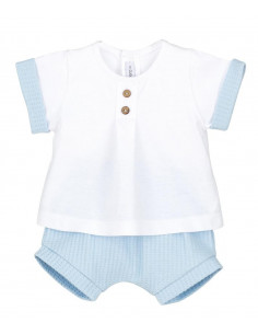 CONJ.2P M/C BLANCO FILO Y...