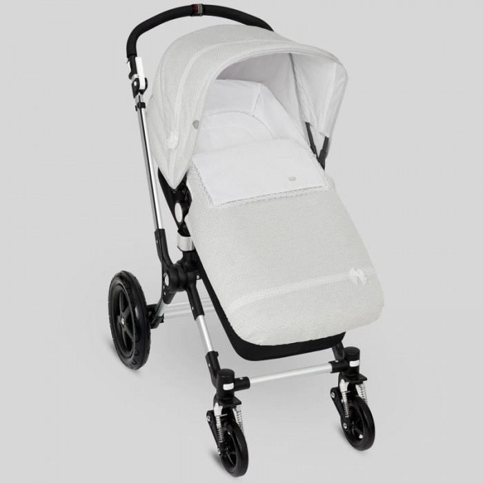 COLCHA COCHE GALANO GRIS