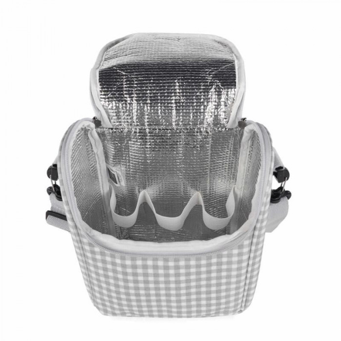 MOCHILA TERMICA I LOVE VICHI GRIS...