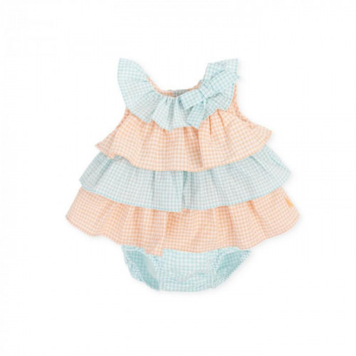 VESTIDO S/M VOLANTES VICHI...