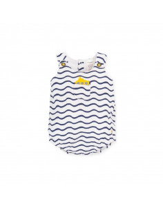 PELELE S/M ALGODON RAYAS...