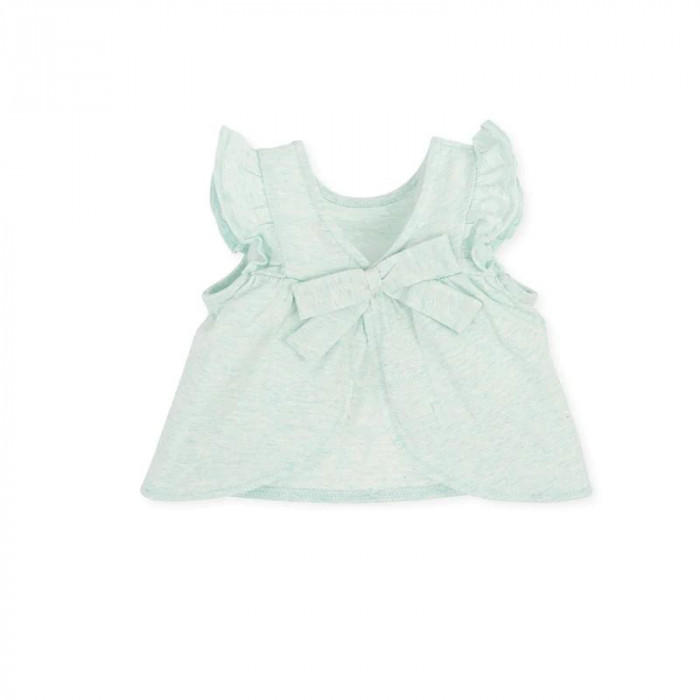 CAMISETA S/M VERDE+BAÑADOR HIPPO ROSA