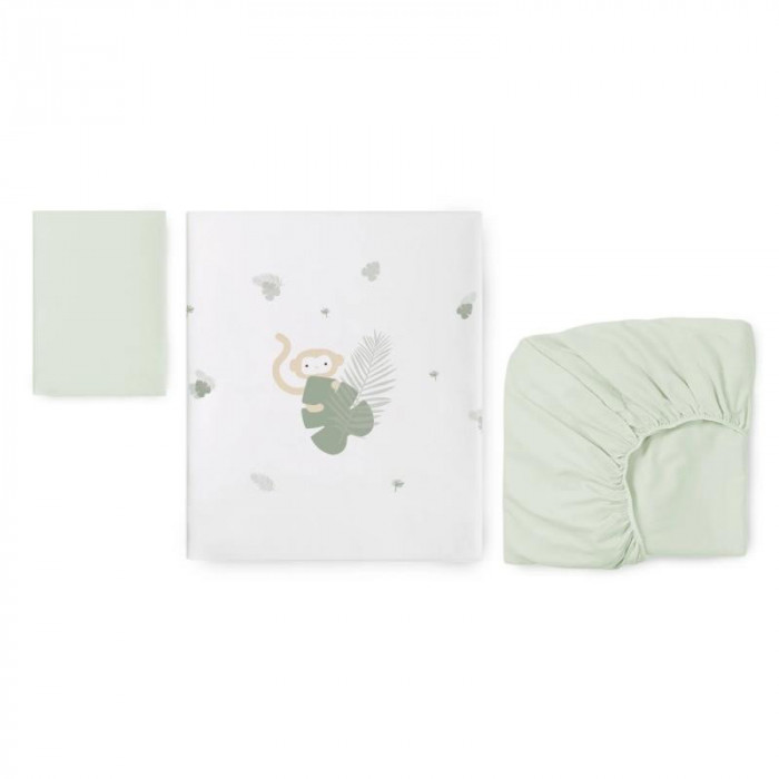 J.SAB CUNA ALGODON 100% MONKEY BEIG...