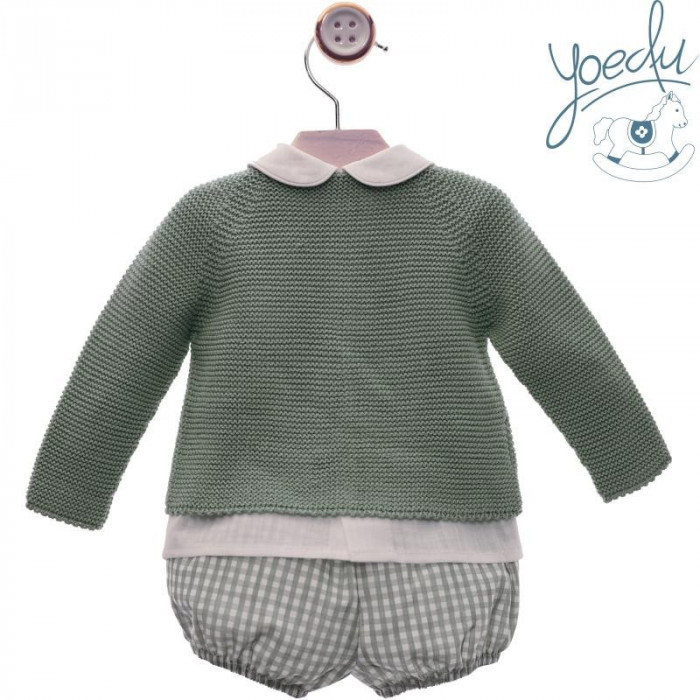 REBECA HILO+CAMISA+RANITA VICHI VERDE