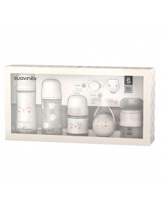 SET BIBERONES BONHOMIA BEIG