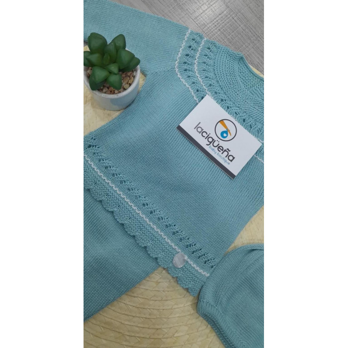 CONJ.3P HILO M/L VERDE CANESU RAYA...