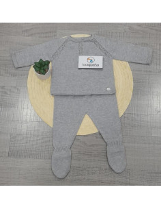 CONJ.2P HILO M/L BLUISH GRIS