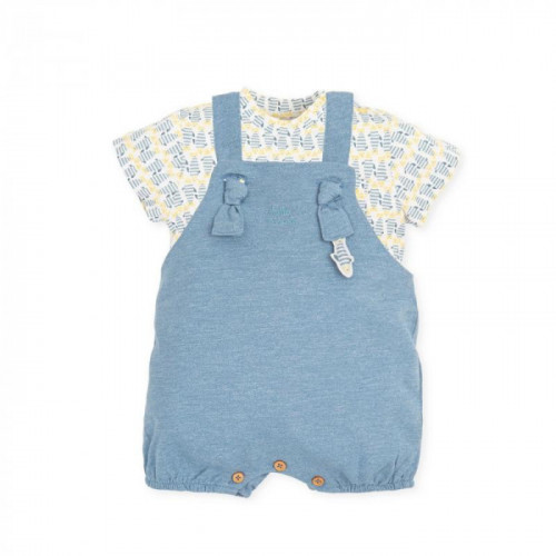 PETO AZUL CON CAMISETA M/C...