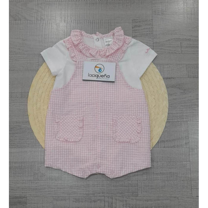 PETO VICHI CON CAMISETA ROSA BLANCO