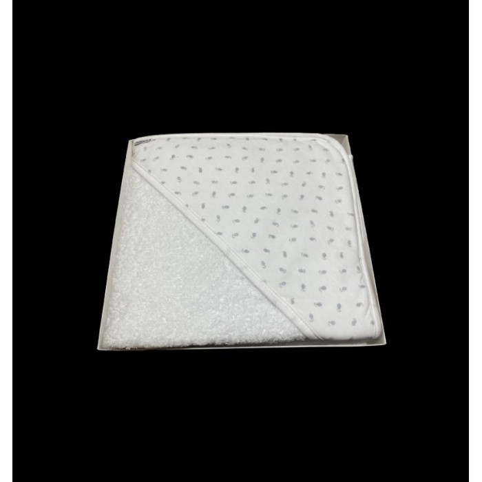 CAPA BAÑO MAXI LEMONS BLANCO GRIS BABIDU