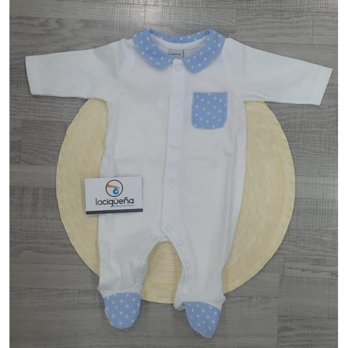 PELELE ALGODON M/L CRUZADO BLANCO...