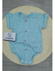 RANITA ALGODON M/C CRABS VERDE