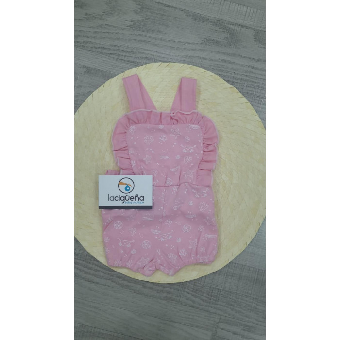 PETO VOLANTE S/M CRABS ROSA