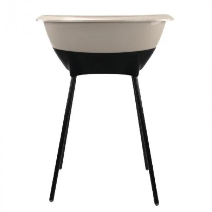 BAÑERA LUMA+SET ASIENTO BAÑO Y PATA BEIG