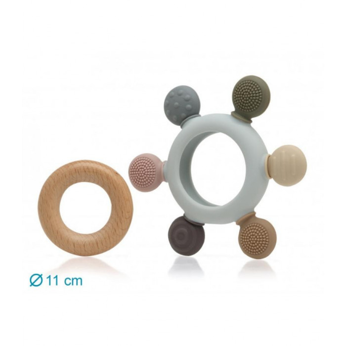 MORDEDOR SENSORIAL MADERA SILICONA...