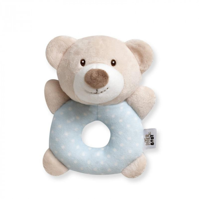 SONAJERO PELUCHE OSITO CELESTE INTERBABY