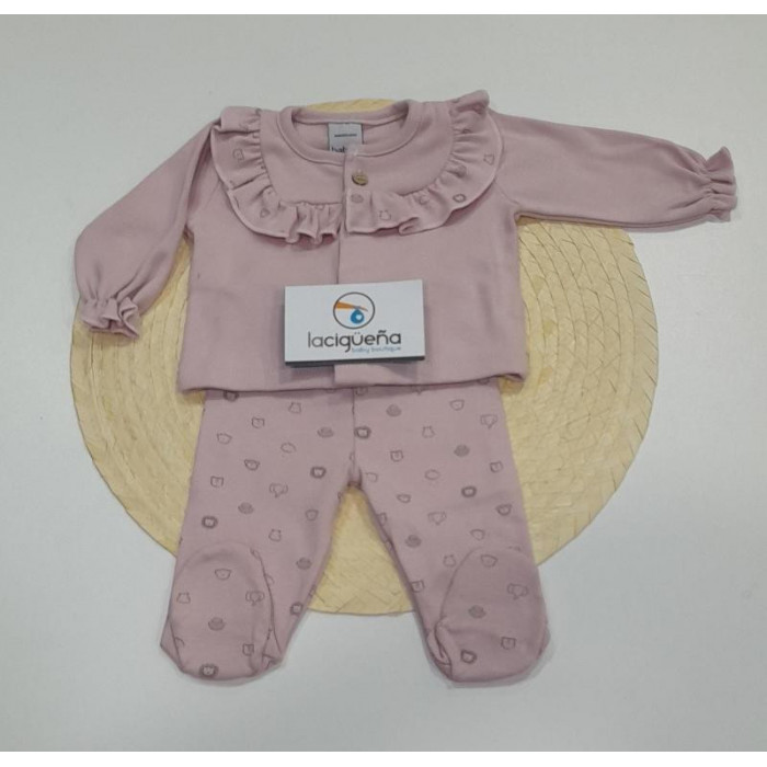 CONJUNTO ALGODON FRIENDLY ROSA