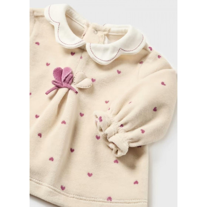 CHANDAL TUNDOSADO CORAZONES BEIG FUXIA