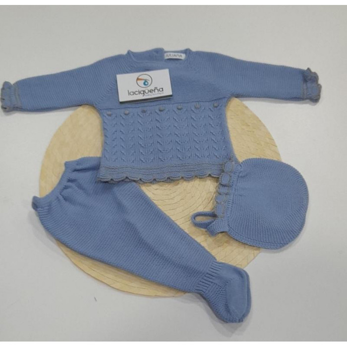 CONJ.3P LANA CTE EMP BODOQUES GRIS