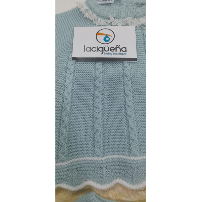 JERSEY LANA+RANITA Y GORRO VERDE...