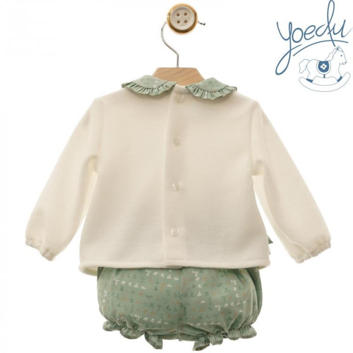 SUDADERA+RANITA PINOCHO VERDE NIÑA