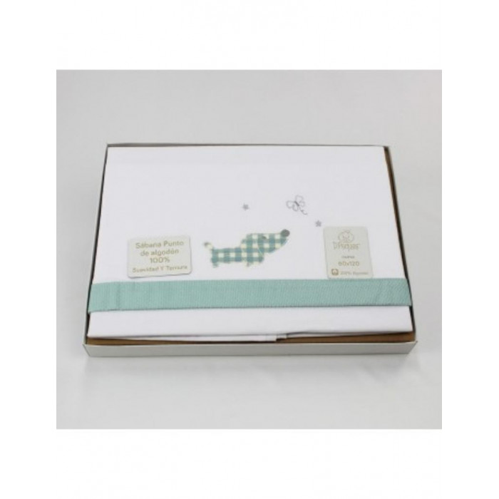 J.SAB CUNA ALGODON 100% PERRITO VICHI...