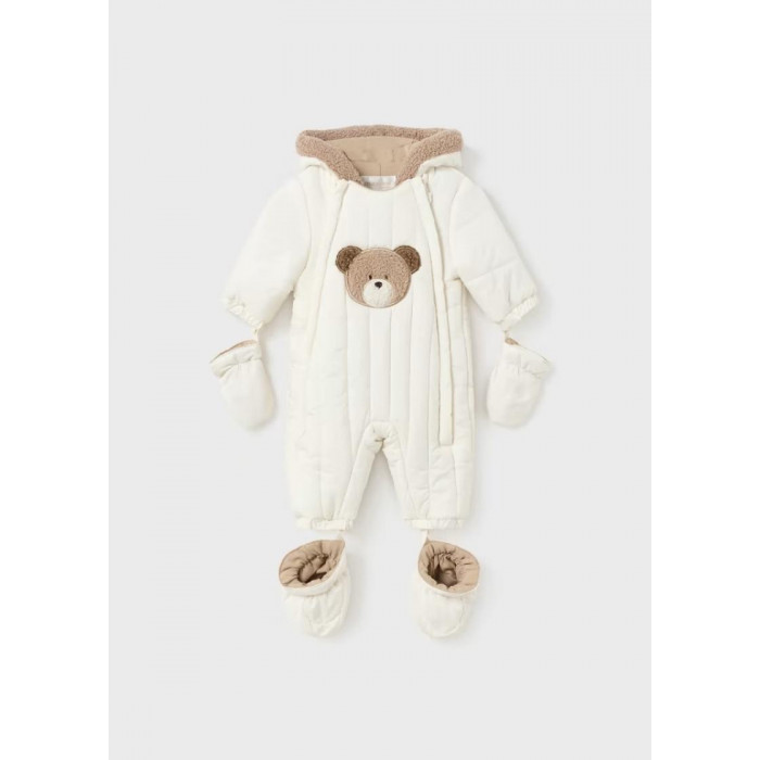 BUZO ACOLCHADO BEIG OSITO BORREGUILLO...