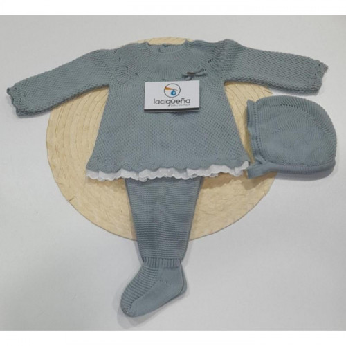 CONJUNTO 3 PIEZAS LANA...