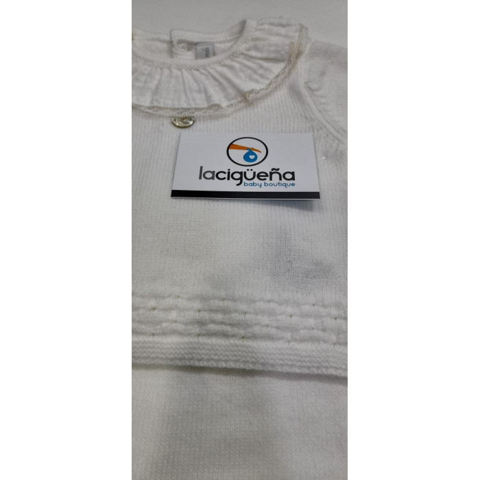 CONJ.3P LANA BEIG PUNTO MOSCA BEIG