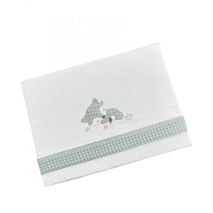 J.SAB MINICUNA ALGODON 100% ZORRO VERDE