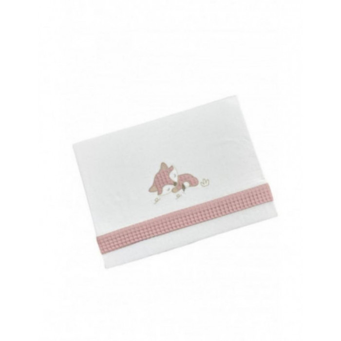 J.SAB MINICUNA ALGODON 100% ZORRO ROSA