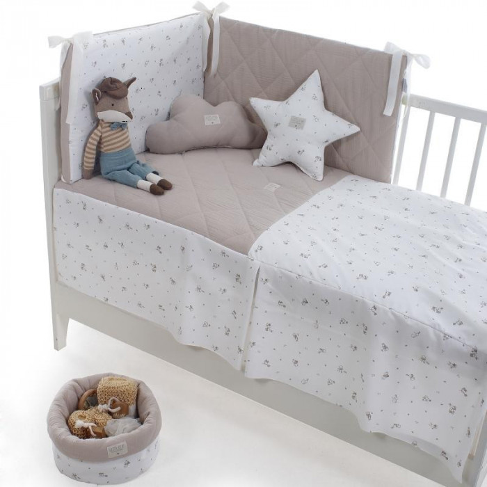 EDREDÓN + PROTECTOR MARCIAL CAMEL...